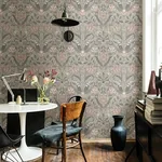 A-Street Prints Filippa Grey Tulip Wallpaper - SKU 4080-44105