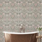 A-Street Prints Filippa Grey Tulip Wallpaper - SKU 4080-44105