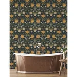 A-Street Prints Filippa Navy Tulip Wallpaper | Wallpaper Twins A-Street Prints Filippa Navy Tulip Wallpaper - SKU 2999-44106