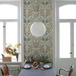 A-Street Prints Fillippa Green Tulip Wallpaper - SKU 4080-33006