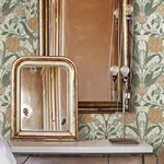 A-Street Prints Fillippa Green Tulip Wallpaper - SKU 4080-33006