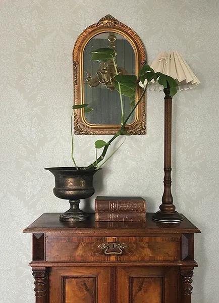 A-Street Prints Finch Ivory Woodland Damask Wallpaper - SKU 4173-27624