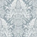 A-Street Prints Finch Light Blue Woodland Damask Wallpaper - SKU 4173-27623