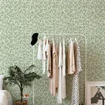 A-Street Prints Flavia Green Animal Print Wallpaper - SKU 4014-26430