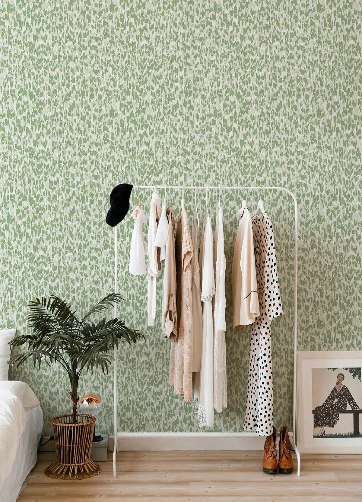 A-Street Prints Flavia Green Animal Print Wallpaper - SKU 4014-26430