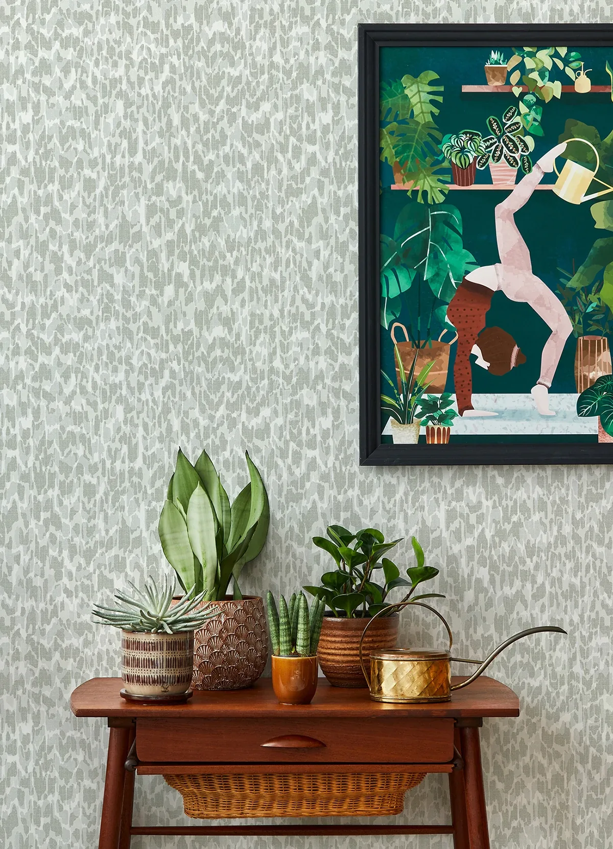 A-Street Prints Flavia Grey Animal Print Wallpaper - SKU 4014-26432