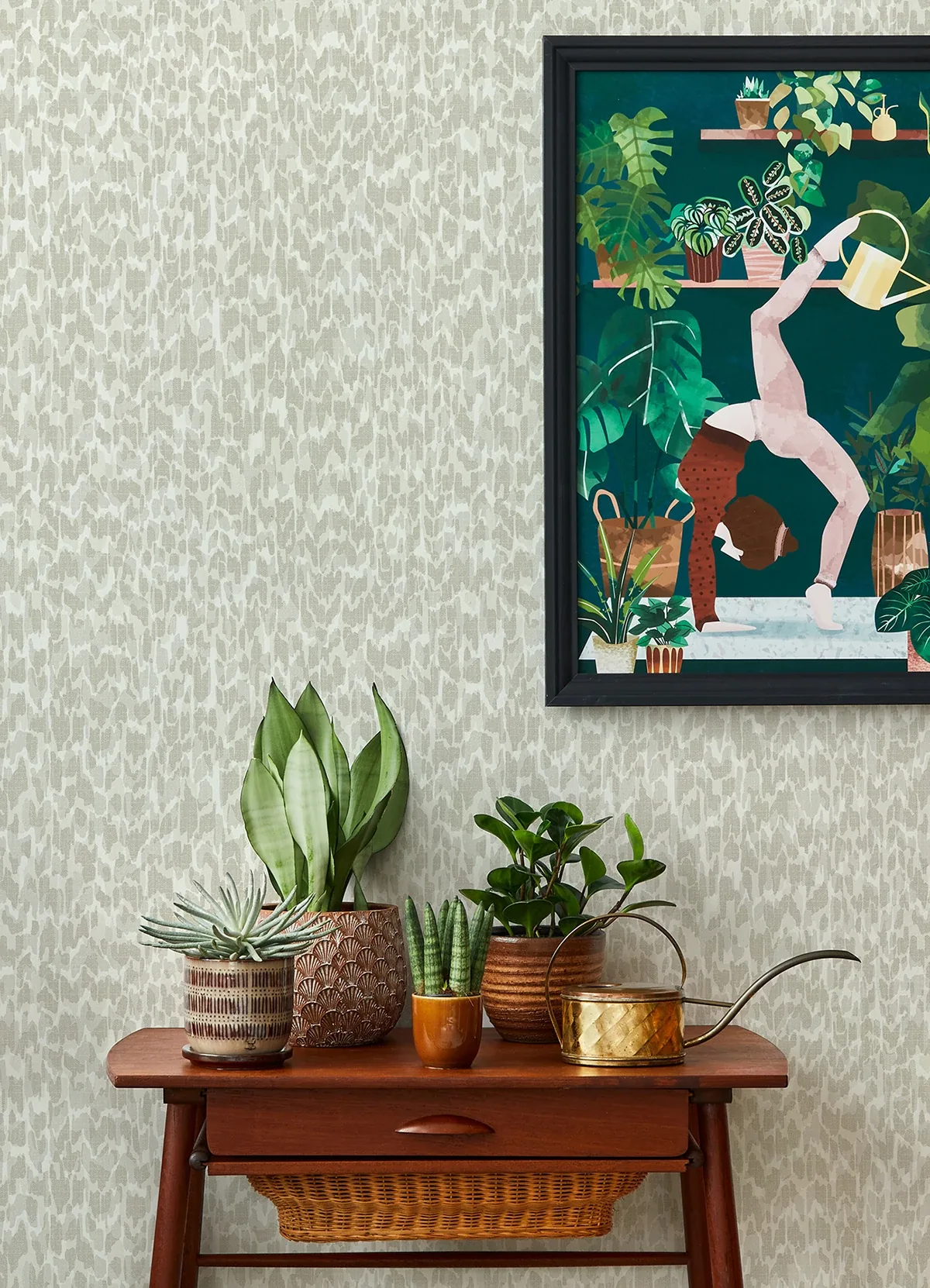 A-Street Prints Flavia Light Grey Animal Print Wallpaper - SKU 4014-26428