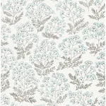 A-Street Prints Floret Blue Floral Wallpaper - SKU 2861-25714