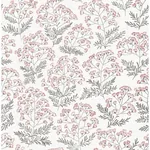 A-Street Prints Floret Pink Floral Wallpaper - SKU 2861-25716