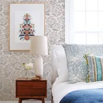 A-Street Prints Floret Pink Floral Wallpaper - SKU 2861-25716