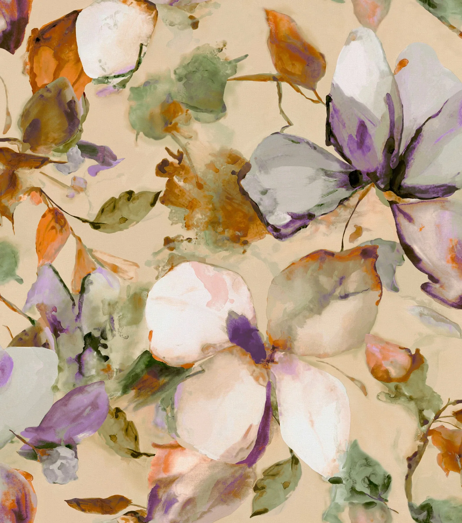 4202-367546M | Florian Lavender Wall Mural