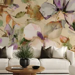 A-Street Prints Florian Lavender Wall Mural - SKU 4202-367546M