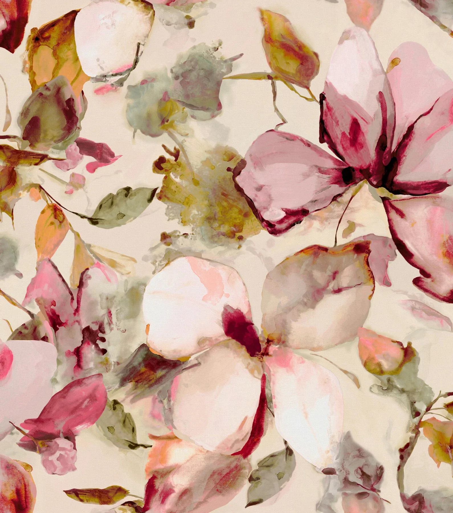 4202-367577M | Florian Pink Wall Mural