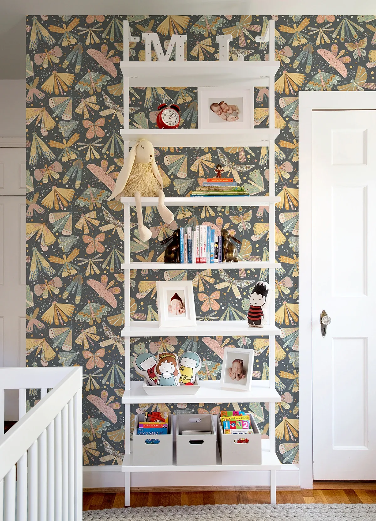 A-Street Prints Flyga Blue Bonanza Wallpaper - SKU 4111-63022