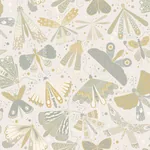 A-Street Prints Flyga Light Blue Bonanza Wallpaper - SKU 4111-63025