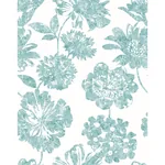 A-Street Prints Folia Aqua Floral Wallpaper | Wallpaper Twins A-Street Prints Folia Aqua Floral Wallpaper - SKU 2901-25418