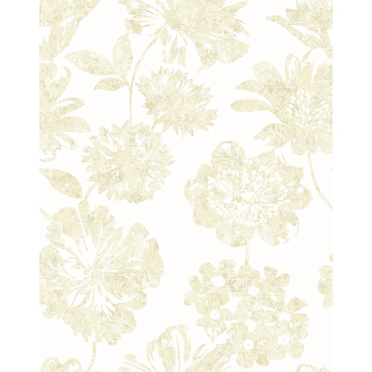 2901-25417 | Folia Beige Floral Wallpaper