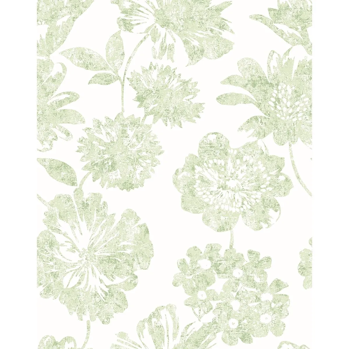 2901-25419 | Folia Light Green Green Floral Wallpaper