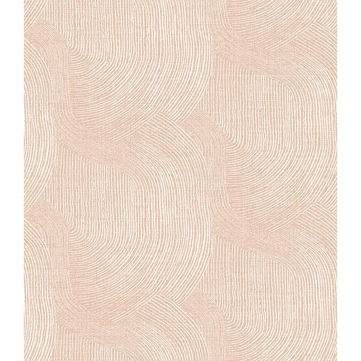 A-Street Prints Folly Blush Zen Swirls Wallpaper - SKU 4172-27507