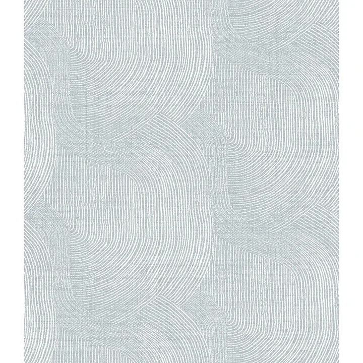 4172-27506 | Folly Light Blue Zen Swirls Wallpaper