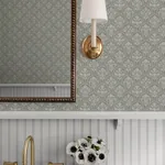 A-Street Prints Frances Moss Fishscale Wallpaper | Wallpaper Twins A-Street Prints Frances Moss Fishscale Wallpaper - SKU AST6353