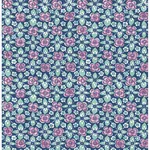 A-Street Prints Free Spirit Indigo Floral Wallpaper - SKU 1014-001822
