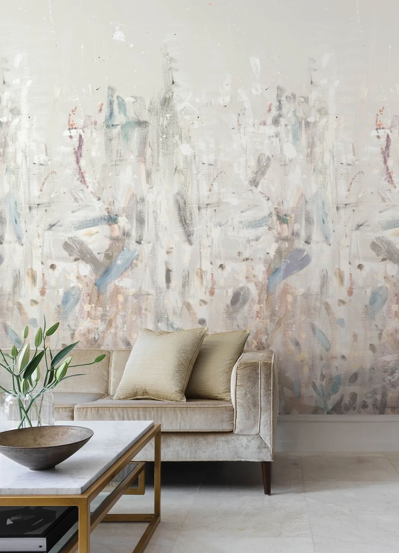 A-Street Prints Fresco Multicolor Wall Mural - SKU 4193-7490M