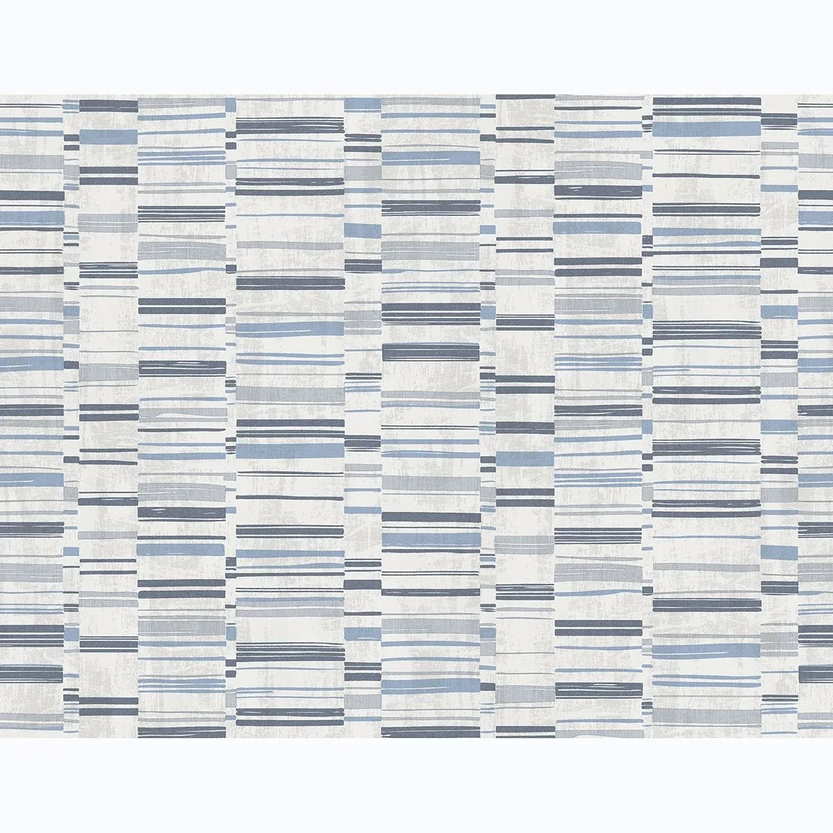 2949-60802 | Fresnaye Blue Linen Stripe Wallpaper