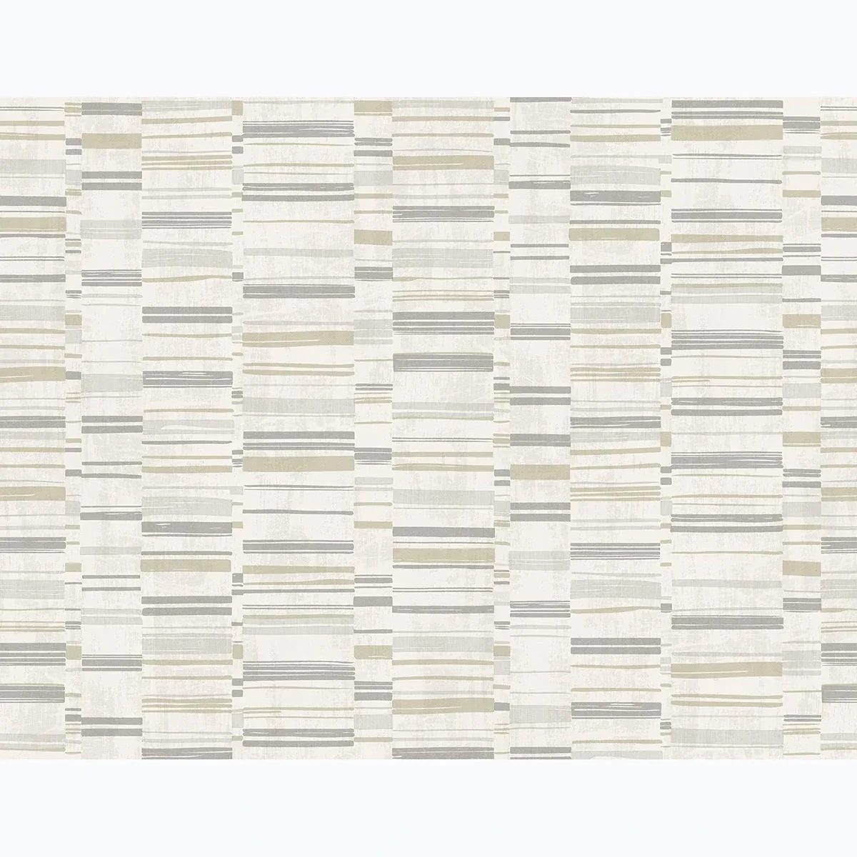 2949-60817 | Fresnaye Grey Linen Stripe Wallpaper