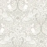 A-Street Prints Froso Light Grey Garden Damask Wallpaper - SKU 2999-24107