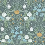 A-Street Prints Froso Turquoise Garden Damask Wallpaper - SKU 2999-24106