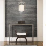 A-Street Prints Fujian Silver Grasscloth Wallpaper - SKU 2829-80007