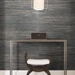 A-Street Prints Fujian Silver Grasscloth Wallpaper - SKU 2923-80007