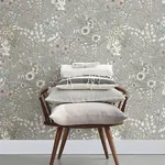 A-Street Prints Full Bloom Beige Floral Wallpaper - SKU 2821-12903