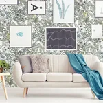 A-Street Prints Full Bloom Off White Floral Wallpaper - SKU 2821-12901