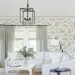A-Street Prints Fulton Light Blue Shapes Wallpaper - SKU 4141-27161