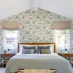 A-Street Prints Fulton Sea Green Shapes Wallpaper - SKU 4141-27158