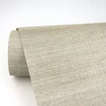 A-Street Prints Galan Silver Sisal Grasscloth Wallpaper - SKU 2829-80005