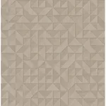 A-Street Prints Gallerie Beige Geometric Wood Wallpaper - SKU 2908-25328