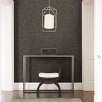 A-Street Prints Gallerie Dark Brown Geometric Wood Wallpaper - SKU 2908-25326
