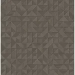 A-Street Prints Gallerie Taupe Geometric Wood Wallpaper - SKU 2908-25327