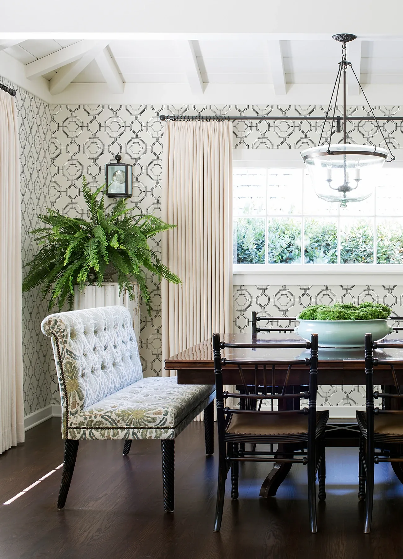 A-Street Prints Gallina Charcoal Trellis Wallpaper - SKU 4081-26315