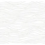A-Street Prints Galyn White Pearlescent Wave Wallpaper - SKU 4121-72206