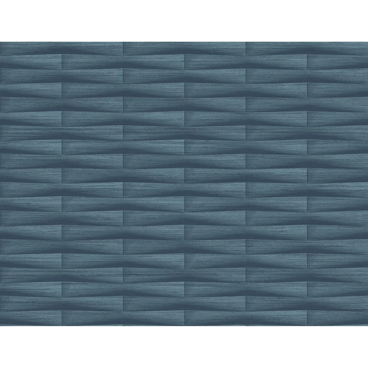 2988-70002 | Gator Blue Geometric Stripe Wallpaper