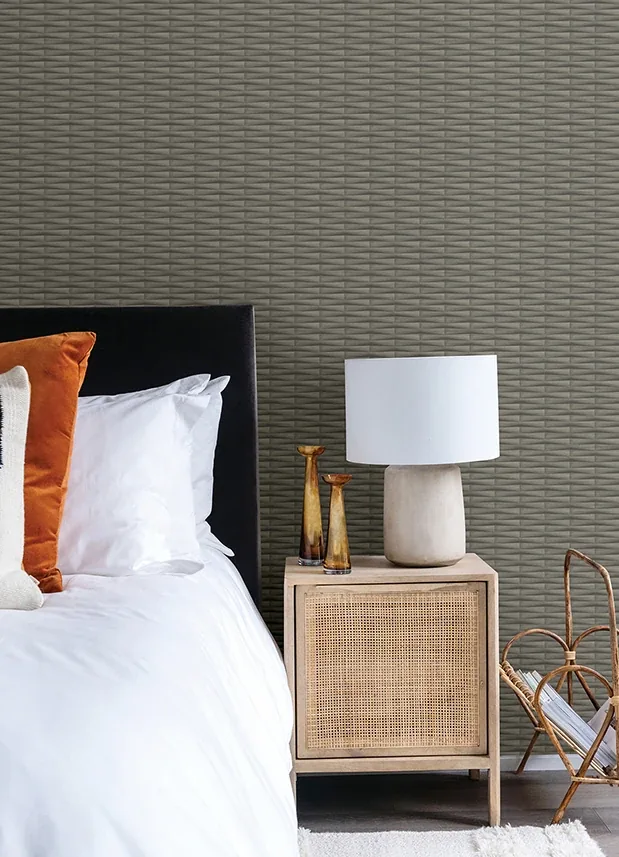 A-Street Prints Gator Brown Geometric Stripe Wallpaper | Wallpaper Twins A-Street Prints Gator Brown Geometric Stripe Wallpaper - SKU 2988-70006