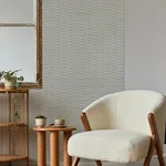 A-Street Prints Gator Light Grey Geometric Stripe Wallpaper - SKU 2988-70008