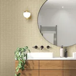 A-Street Prints Gator Wheat Geometric Stripe Wallpaper | Wallpaper Twins A-Street Prints Gator Wheat Geometric Stripe Wallpaper - SKU 2988-70003