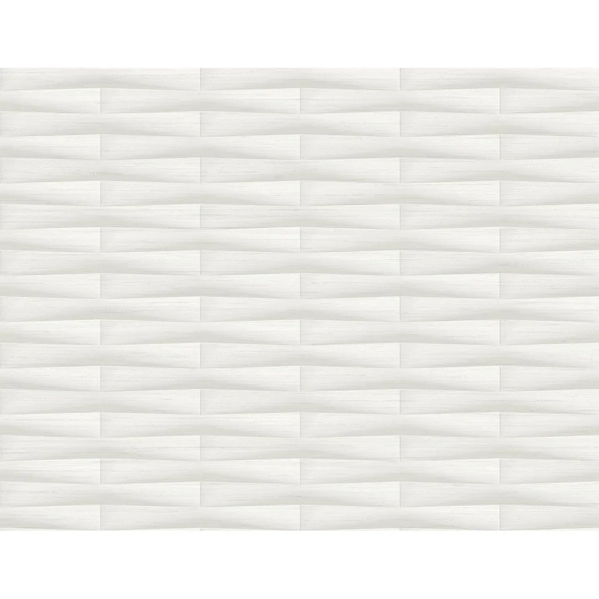 A-Street Prints Gator White Geometric Stripe Wallpaper - SKU 2988-70000
