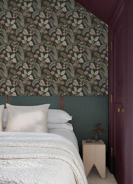 A-Street Prints Geneva Chocolate Peacock Paradise Wallpaper | Wallpaper Twins A-Street Prints Geneva Chocolate Peacock Paradise Wallpaper - SKU 4173-27647