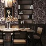 A-Street Prints Geneva Plum Peacock Paradise Wallpaper | Wallpaper Twins A-Street Prints Geneva Plum Peacock Paradise Wallpaper - SKU 4173-27644
